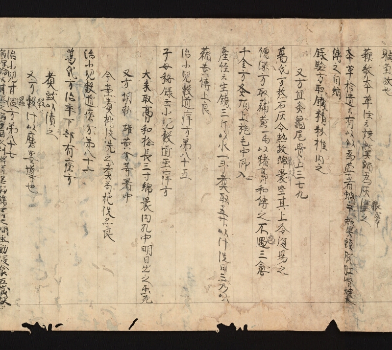 e国宝 - 医心方　巻二十五（一）　小児部 - ページ 42