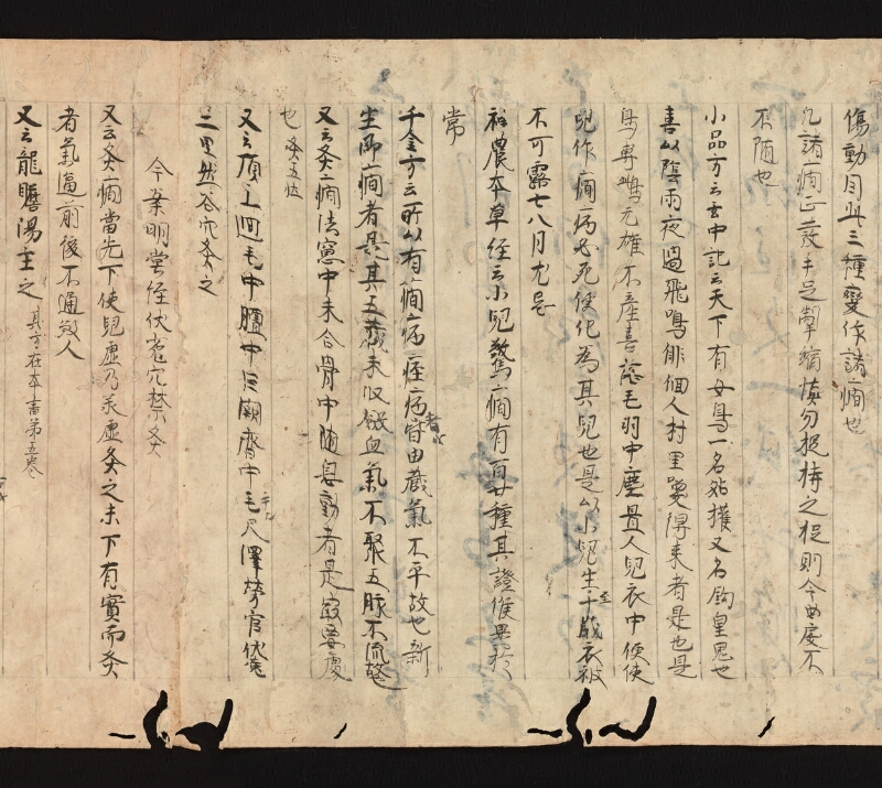 e国宝 - 医心方　巻二十五（一）　小児部 - ページ 44
