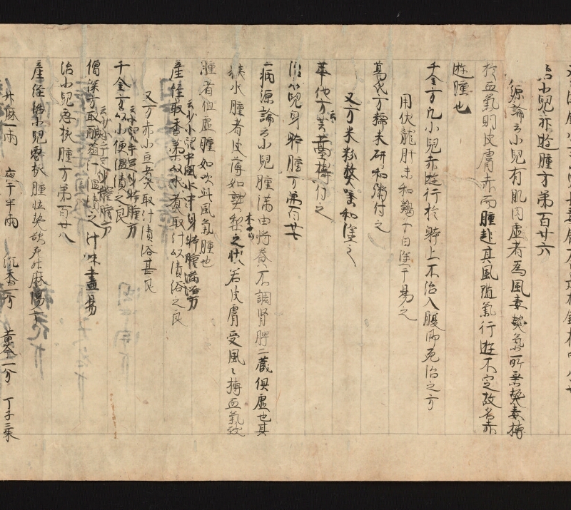 e国宝 - 医心方　巻二十五（一）　小児部 - ページ 60