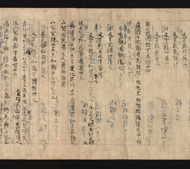 e国宝 - 医心方　巻二十五（一）　小児部 - ページ 62