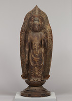 Wooden statue of Avalokiteshvara Bodhisattvaimage