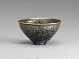 Tea bowl (<i>yuteki tenmoku</i> type)image
