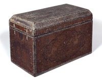 Sutra Box with Design of Phoeniximage