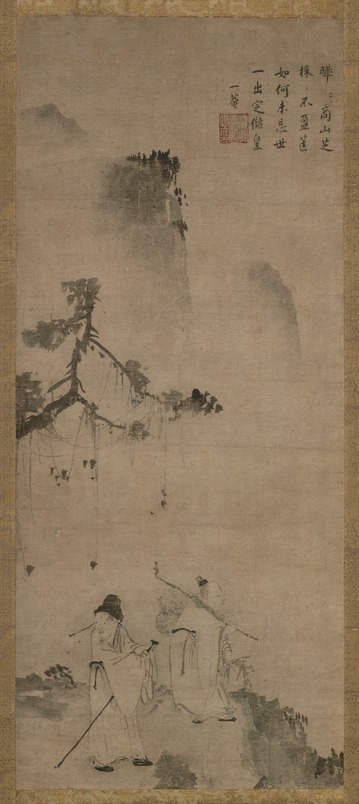 檜図屏風