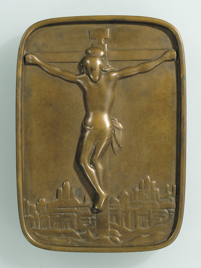 e国宝 - 踏絵 キリスト像（十字架上）