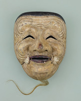 Noh masks formerly owned by Konparu Sōke (the leading family of the Konparu school)image