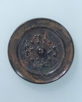 古銅　唐物古鏡　直径12.7㎝　東さ7-0522② 古銅 唐物古鏡 直径12.7㎝ 東さ7-0522②