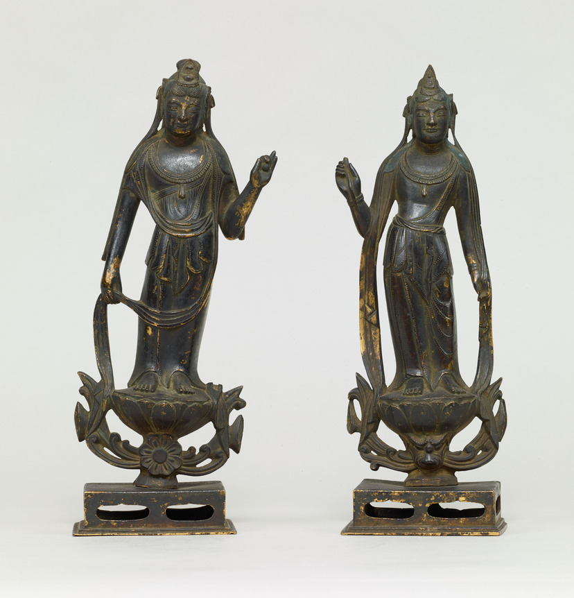 勢至菩薩（せいしぼさつ）銅製 仏像 古美術品 通販
