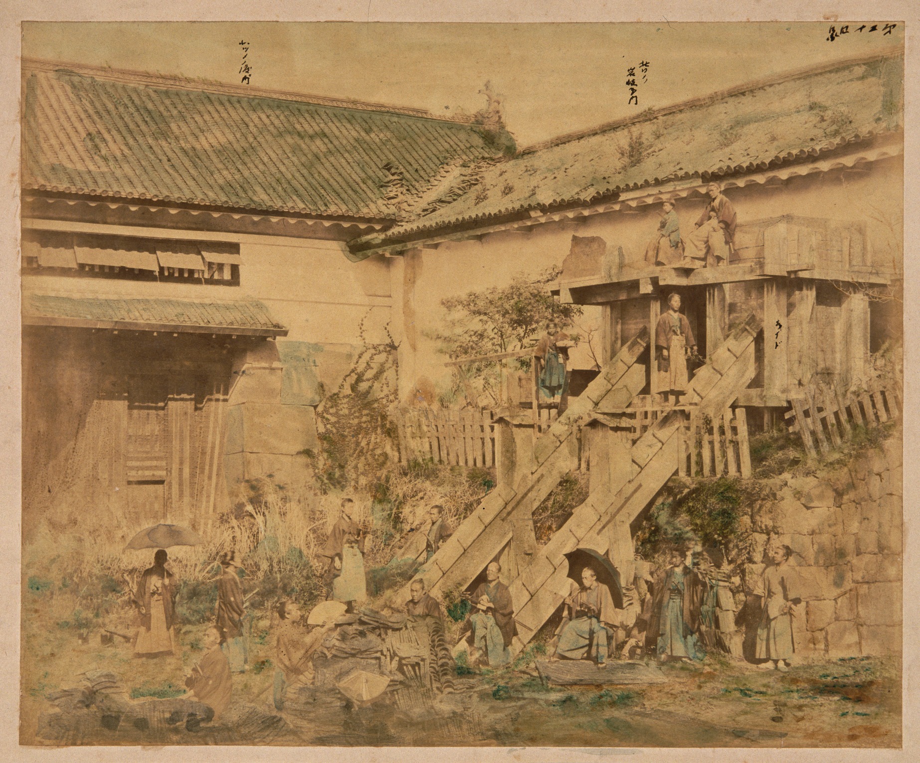 e国宝 - 北桔橋渡櫓門・岩岐多聞(第二十四図)
