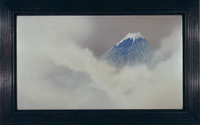 Mount Fuji   Plaque in cloisonné image